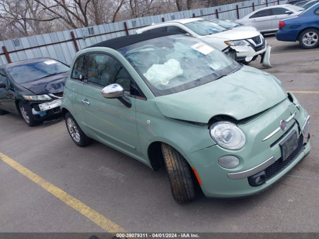 2012 FIAT 500C 3C3CFFER3CT186005