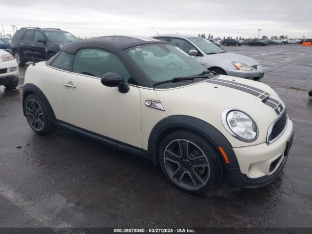 2012 MINI COOPER S WMWSX3C55CT408068