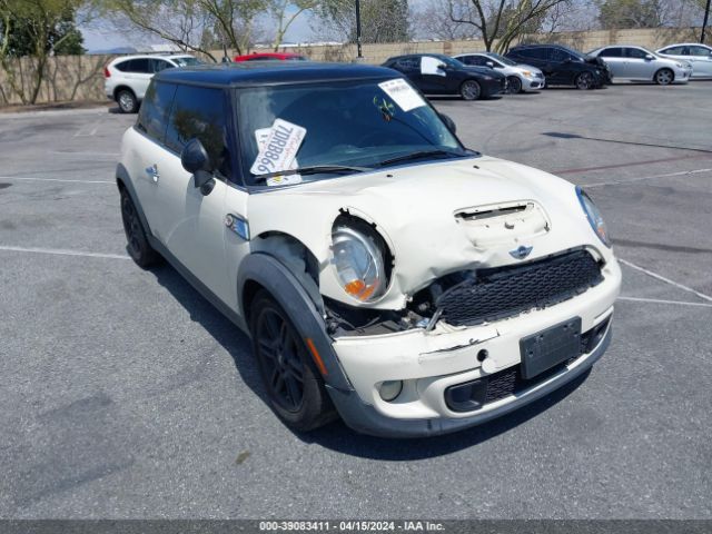 2013 MINI HARDTOP WMWSV3C54DT395014