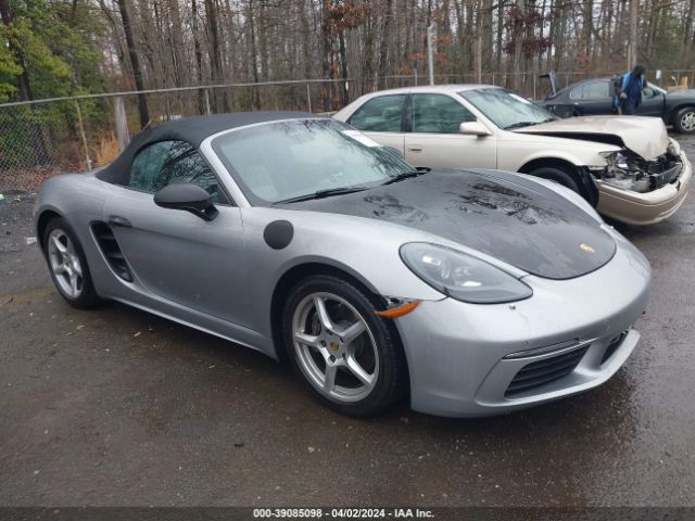 2018 PORSCHE 718 BOXSTER WP0CA2A87JS211129