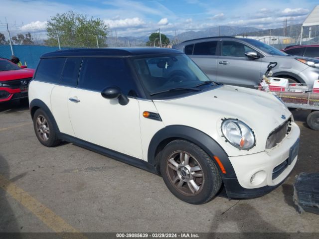 2013 MINI CLUBMAN WMWZF3C54DT490961
