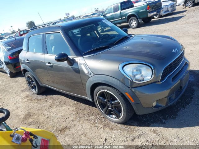 2012 MINI COOPER S COUNTRYMAN WMWZC3C54CWL81860