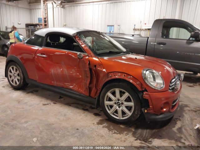 2013 MINI COUPE WMWSX1C50DT507273