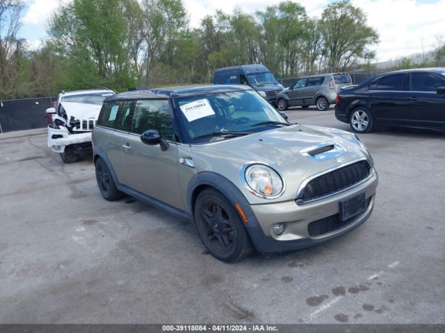 2009 MINI COOPER S CLUBMAN WMWMM33549TP74789