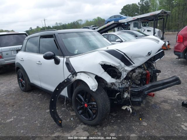 2012 MINI COOPER S COUNTRYMAN WMWZC3C58CWP20278