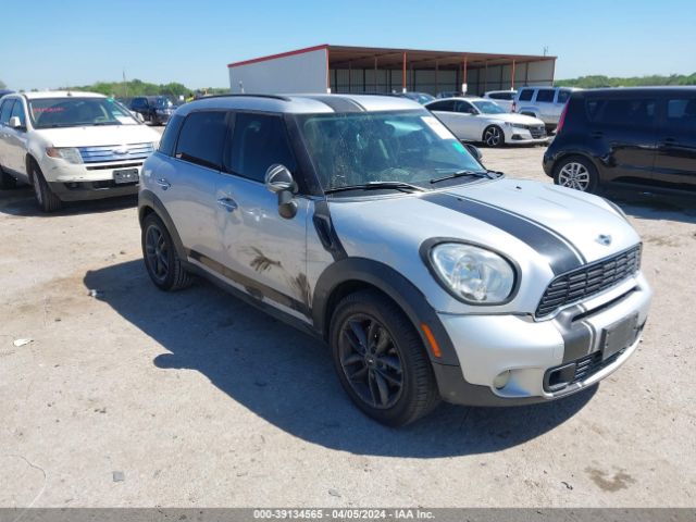 2012 MINI COOPER S COUNTRYMAN WMWZC3C50CWL87042