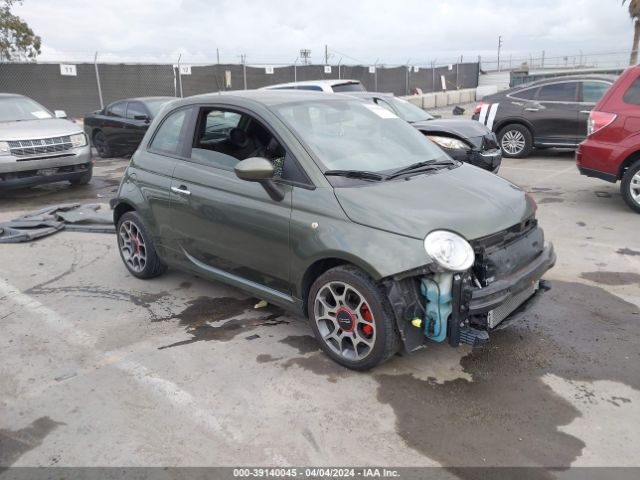 2012 FIAT 500 3C3CFFBR2CT254072