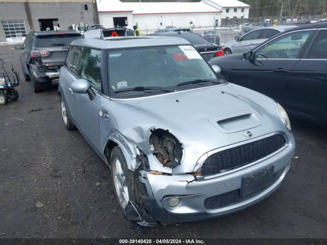 2009 MINI COOPER S CLUBMAN WMWMM33569TP72848