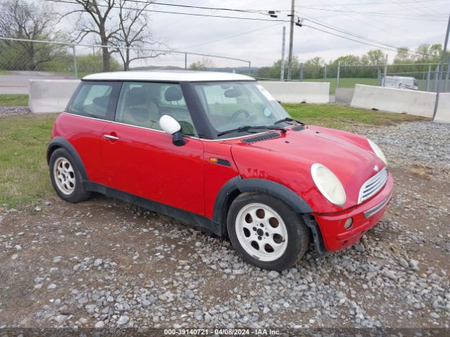 2003 MINI COOPER WMWRC33403TJ50009