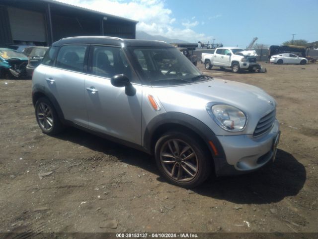 2011 MINI COOPER COUNTRYMAN WMWZB3C59BWM00176