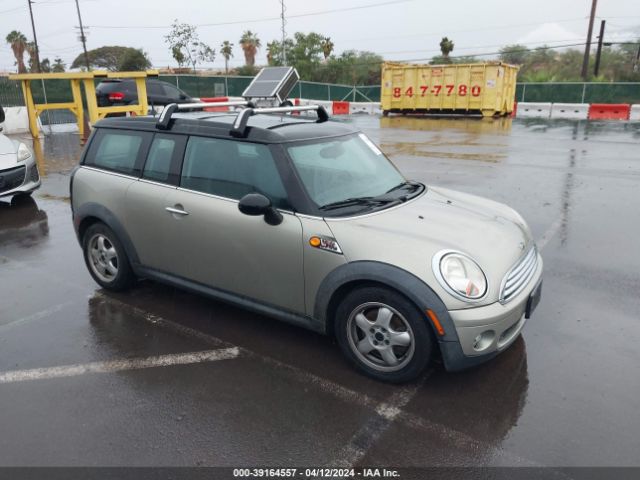 2010 MINI COOPER CLUBMAN WMWML3C5XATX36927