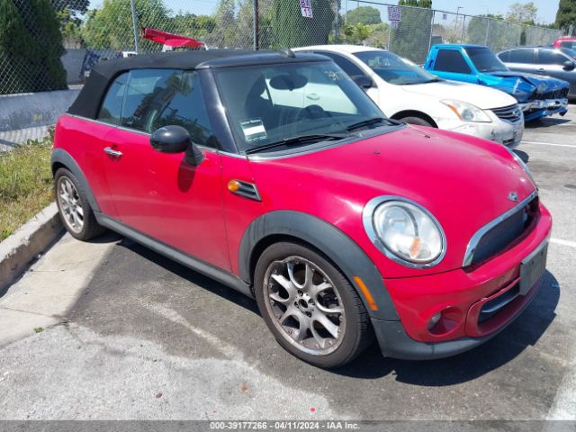 2013 MINI CONVERTIBLE WMWZN3C53DT568651