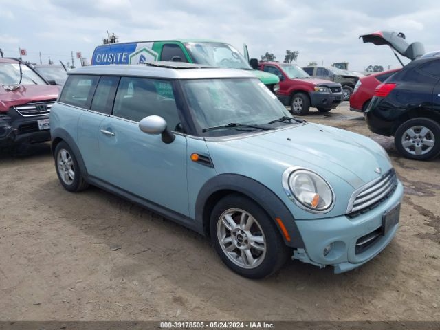2012 MINI COOPER CLUBMAN WMWZF3C54CT489209