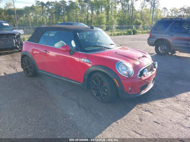 2014 MINI CONVERTIBLE WMWZP3C58ET707605