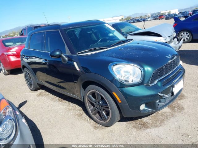 2012 MINI COOPER S COUNTRYMAN WMWZC3C5XCWL86044