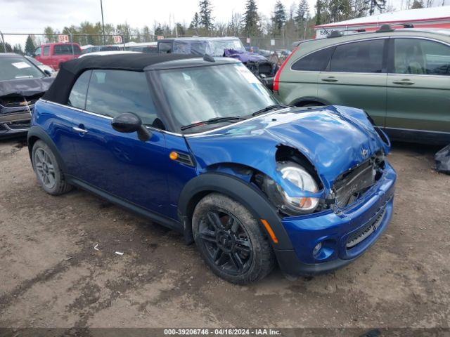 2014 MINI CONVERTIBLE WMWZN3C55ET861078