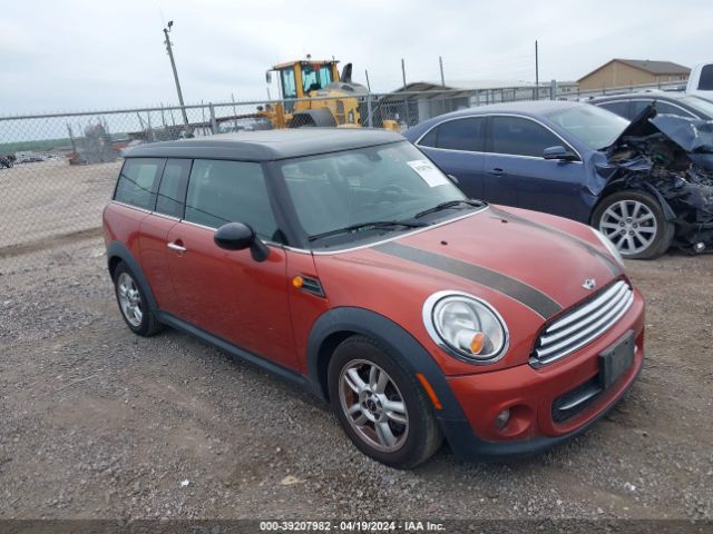 2013 MINI CLUBMAN WMWZF3C51DT489718
