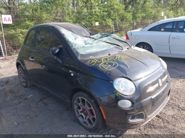 2012 FIAT 500 3C3CFFBR1CT254337
