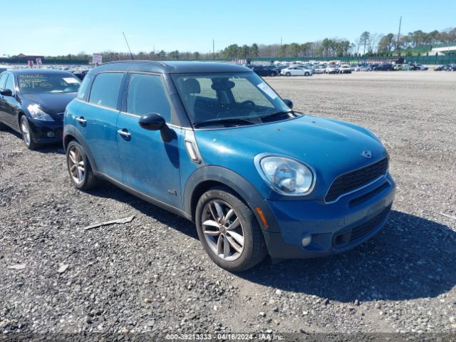 2011 MINI COOPER S COUNTRYMAN WMWZC5C58BWM10772