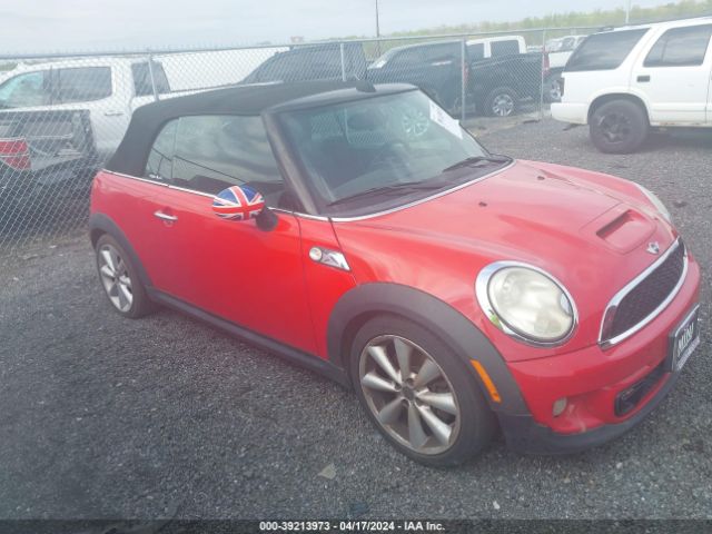 2011 MINI COOPER S WMWZP3C5XBTX83631