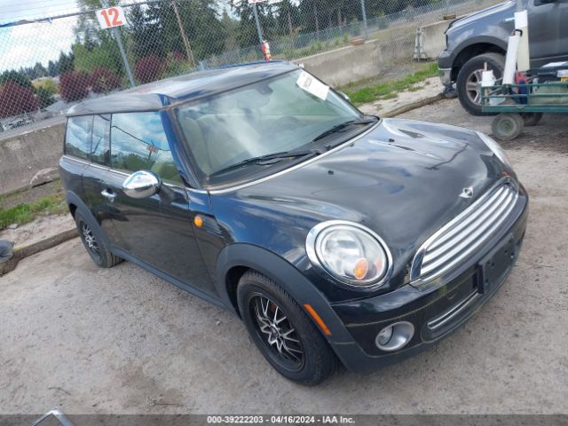 2009 MINI COOPER CLUBMAN WMWML33529TX35055