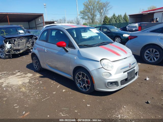 2012 FIAT 500 3C3CFFBR0CT104865