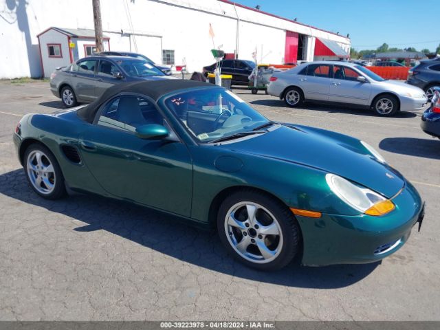 2002 PORSCHE BOXSTER WP0CA29852U624984