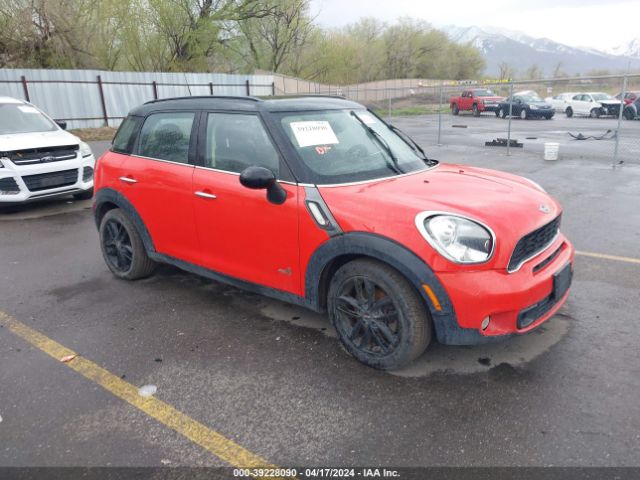 2011 MINI COOPER S COUNTRYMAN WMWZC5C55BWM10888