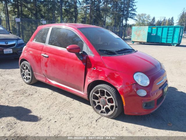 2013 FIAT 500 3C3CFFBR0DT663477