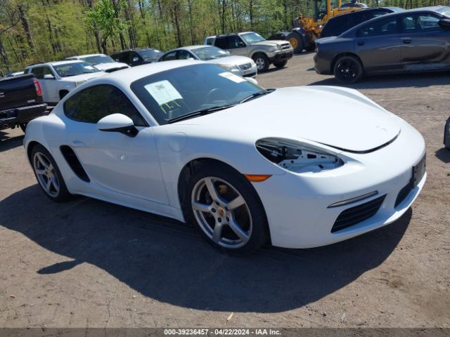 2019 PORSCHE 718 CAYMAN WP0AA2A87KS260257