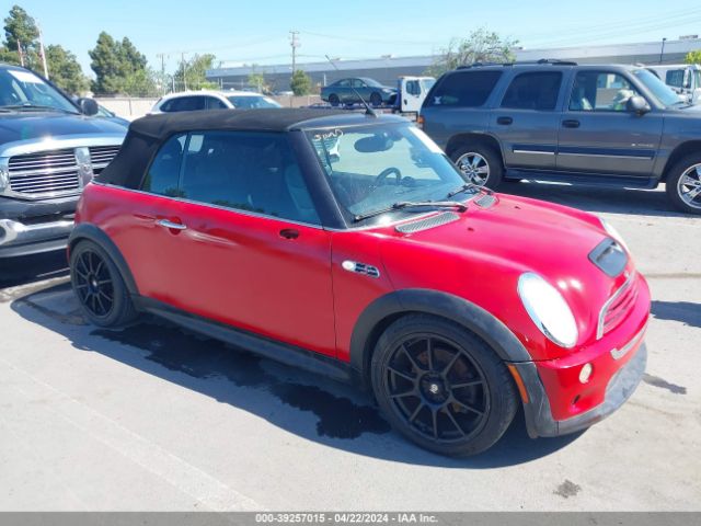 2005 MINI COOPER S WMWRH33525TK56667