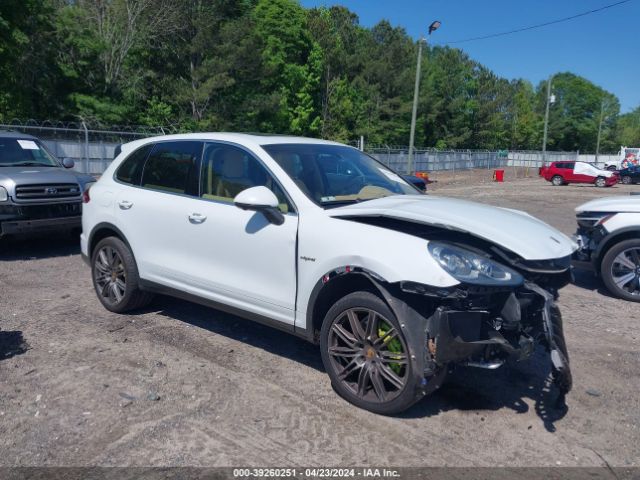 2017 PORSCHE CAYENNE E-HYBRID WP1AE2A20HLA69104
