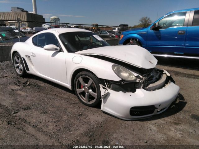 2006 PORSCHE CAYMAN S WP0AB29886U785422