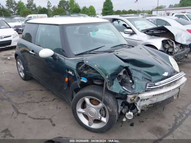 2003 MINI COOPER WMWRC33483TJ52039