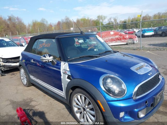 2013 MINI CONVERTIBLE WMWZP3C51DT551079