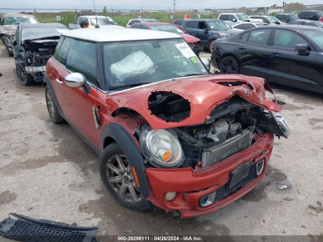 2013 MINI HARDTOP WMWSV3C5XDT391954