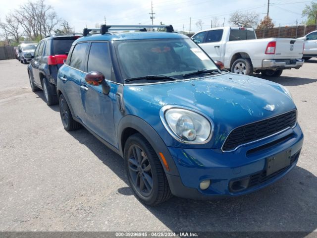 2012 MINI COOPER S COUNTRYMAN WMWZC3C50CWM26616