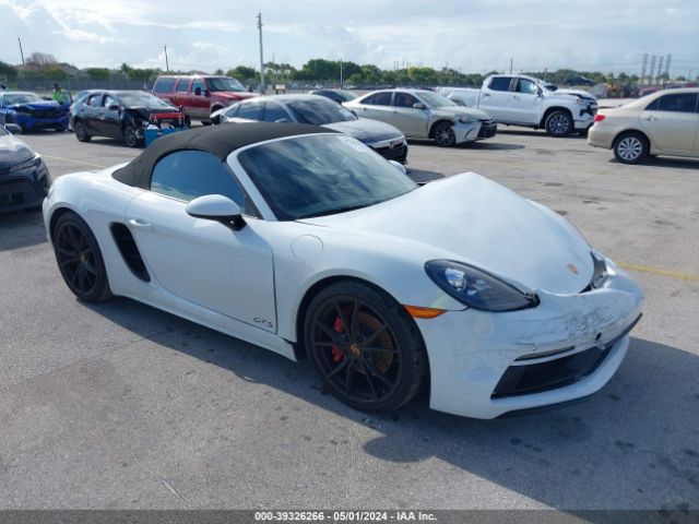 2019 PORSCHE 718 BOXSTER WP0CB2A81KS228250