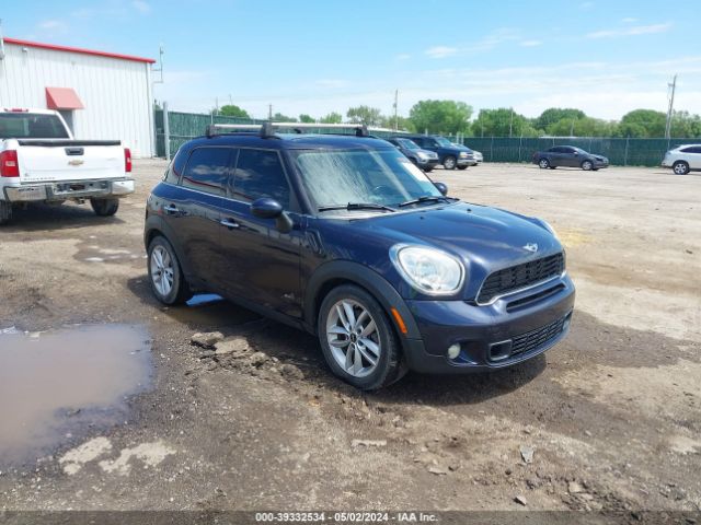 2011 MINI COOPER S COUNTRYMAN WMWZC5C59BWH99960
