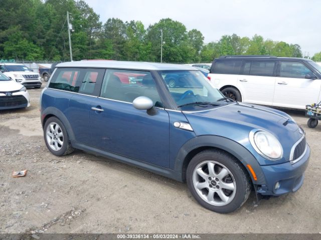2010 MINI COOPER S CLUBMAN WMWMM3C54ATP94609