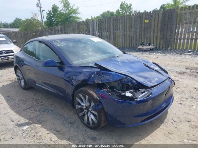 2024 TESLA MODEL 3 5YJ3E1EA8RF732297