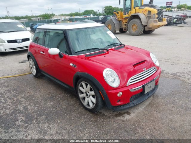 2006 MINI COOPER S WMWRE33586TJ35748