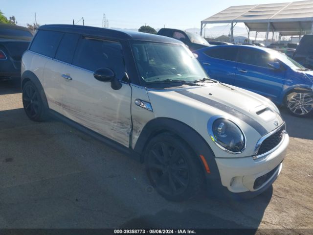 2012 MINI COOPER S CLUBMAN WMWZG3C53CTY31990