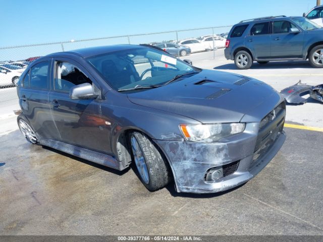 2010 MITSUBISHI LANCER EVOLUTION JA32W8FV4AU006806