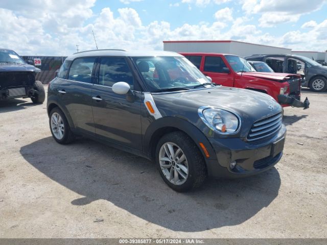 2013 MINI COUNTRYMAN WMWZB3C56DWR36019