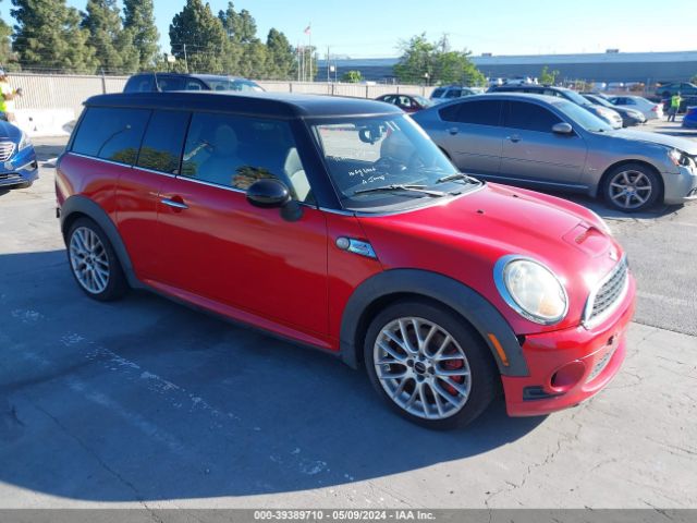 2009 MINI JOHN COOPER WORKS CLUBMAN WMWMM93589TF99257