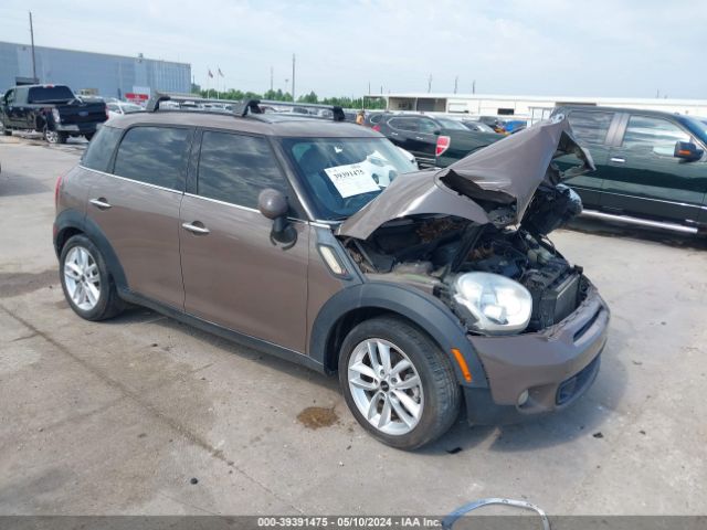 2012 MINI COOPER S COUNTRYMAN WMWZC3C55CWL85304