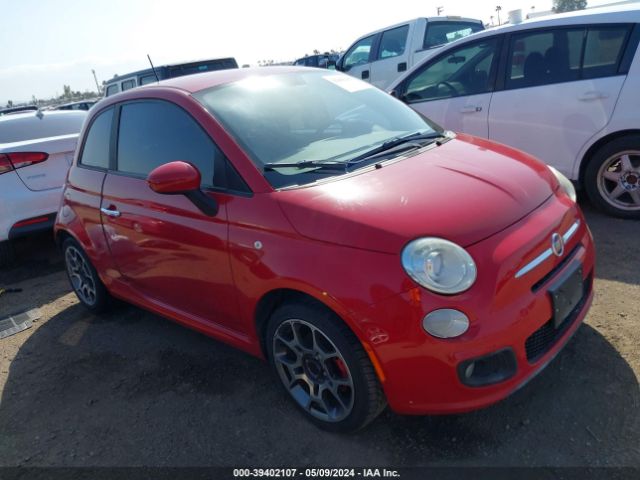 2013 FIAT 500 3C3CFFBR3DT624365