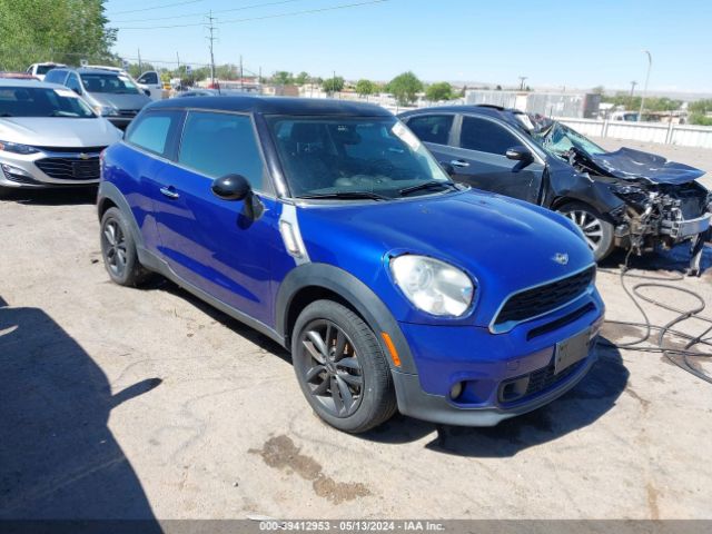 2013 MINI PACEMAN WMWSS5C50DWN49172