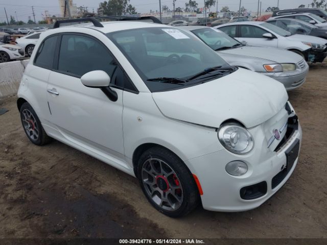 2012 FIAT 500 3C3CFFBR7CT380962